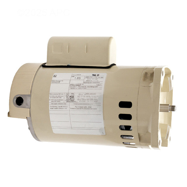 Pentair Superflo Pump 1-1.2 HP Motor SQFL, 1 Speed, 1 Phase, 115/208-230V, 60 Hz, Almond | 355022S