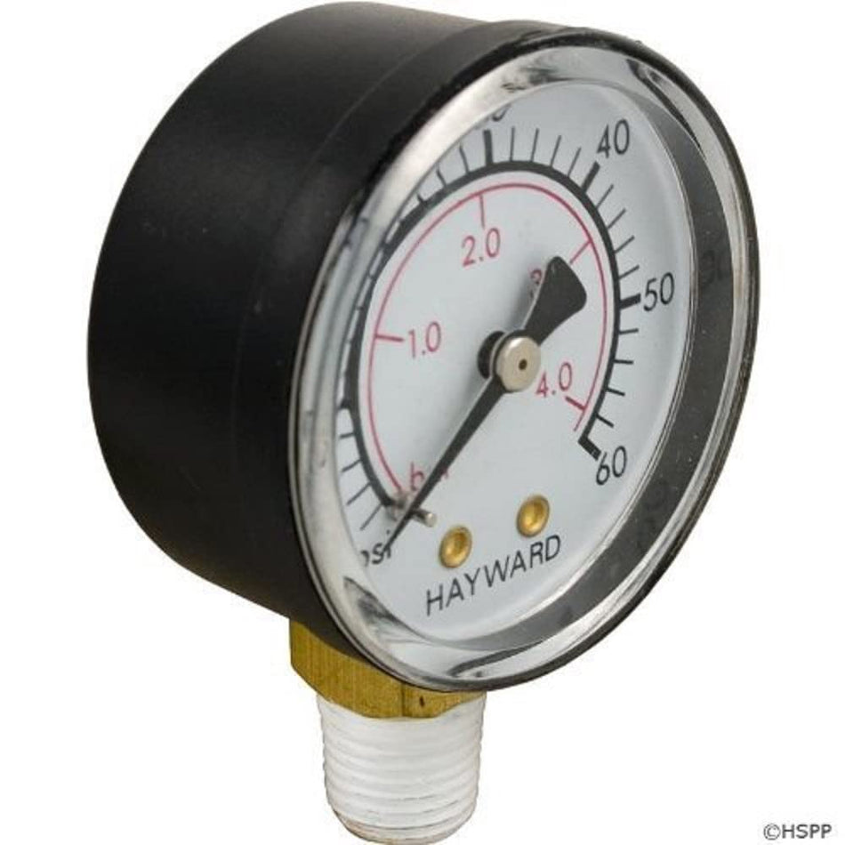 Hayward ECX270861 Boxed Pressure Gauge Replacement for Select Hayward Sand and D.E. Filter