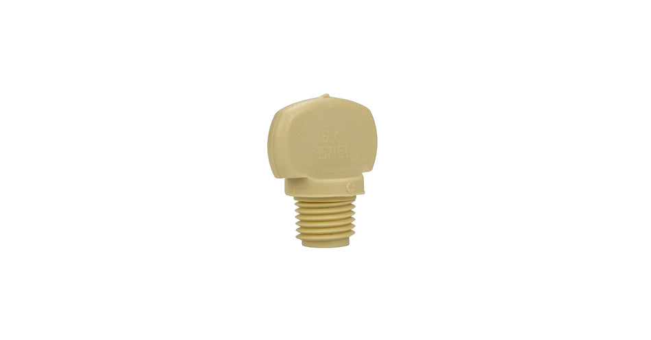 Pentair 071131Z WhisperFlo/SuperFlo Drain Plug, Almond