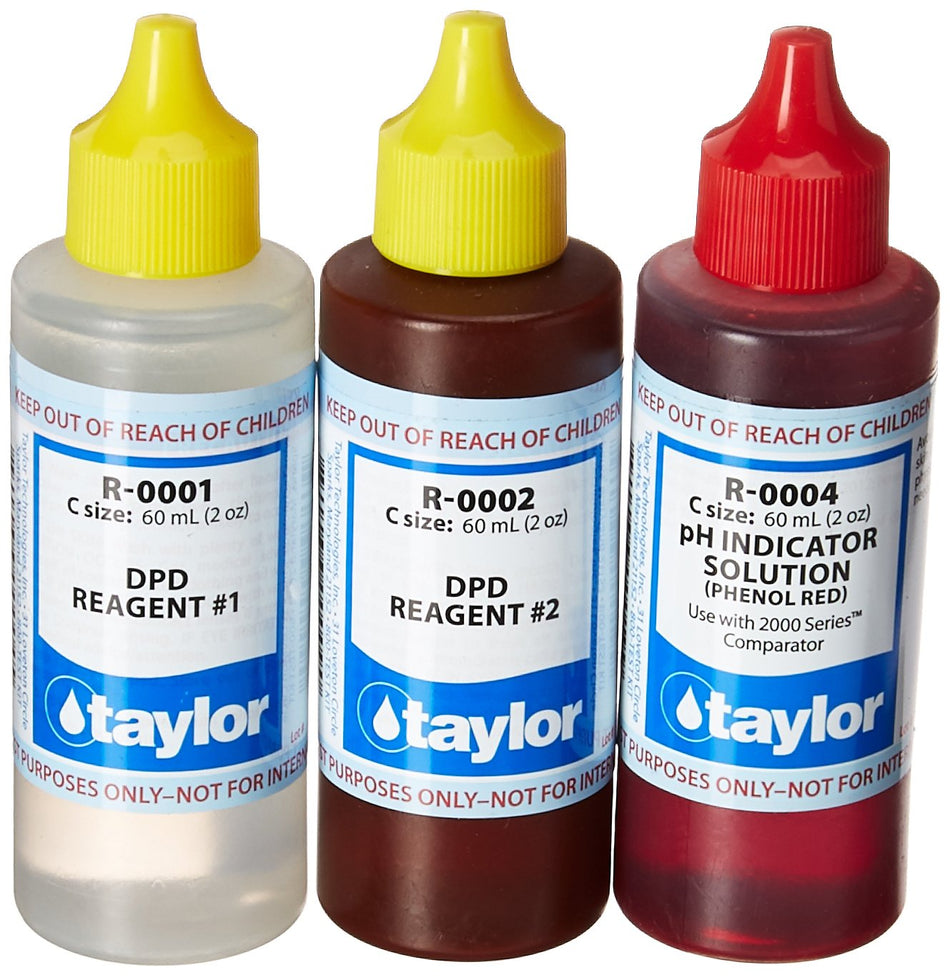Taylor Replacement Reagent Refill Kits, Prevent Corrosion - Basic Refill Kit - 2 oz