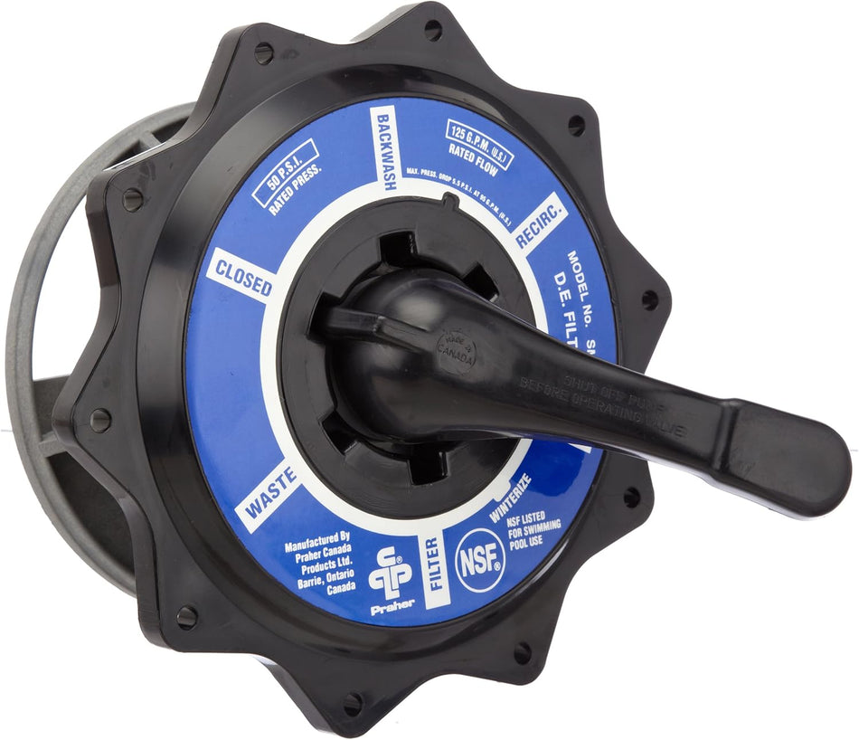 Jandy R0443900 2" Multi-Port Valve Top Assembly