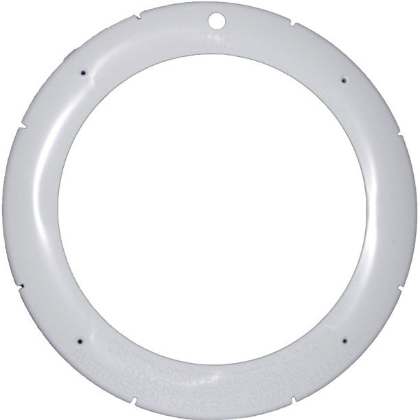 Pentair 79213100 Large White Plastic Snap-On Face Ring
