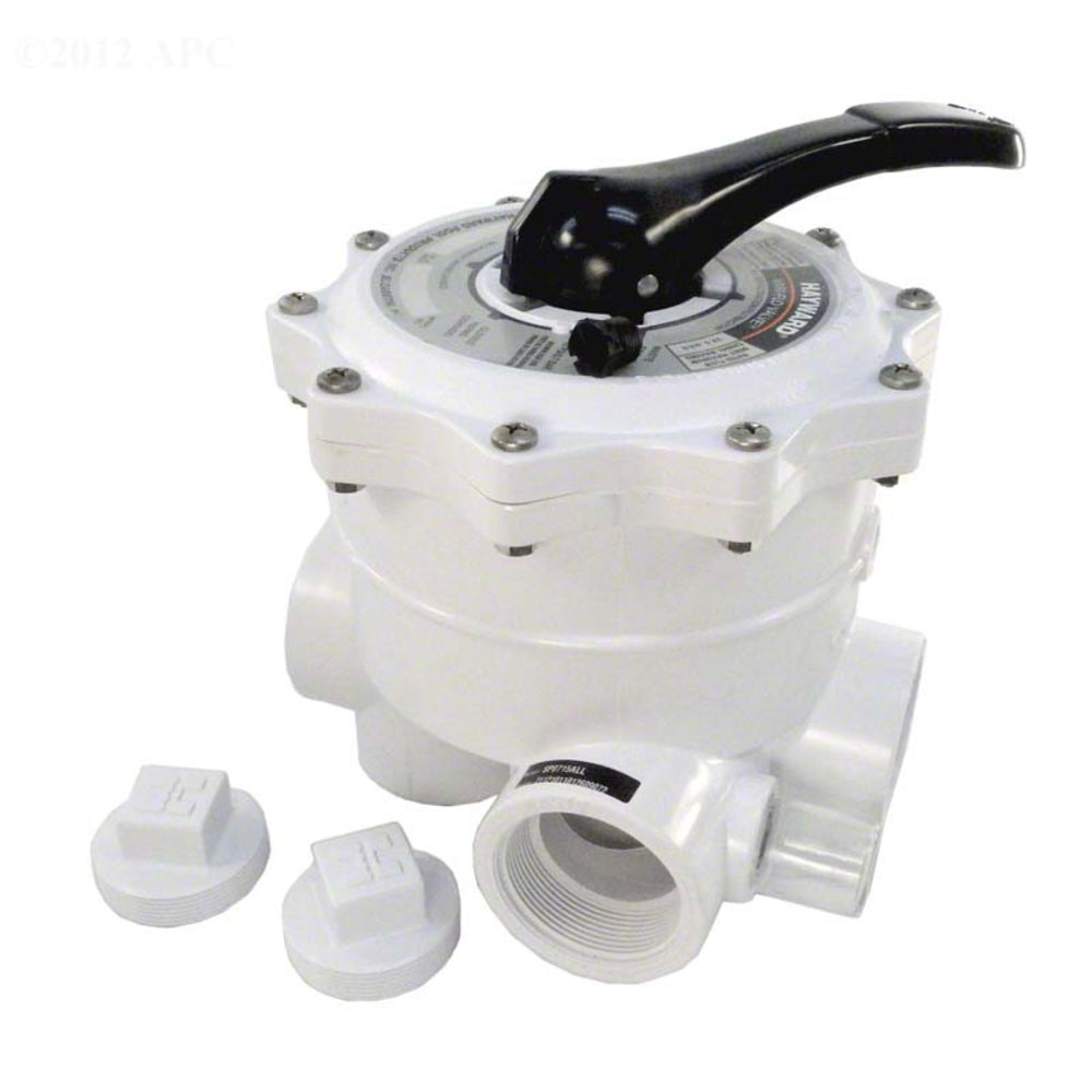 Side view of Hayward 2-Inch Cyclic Vari-Flo Valve