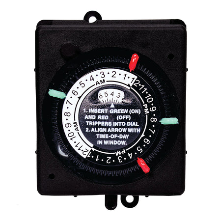 Intermatic SPST 125V 24-Hour Mechanical Timer