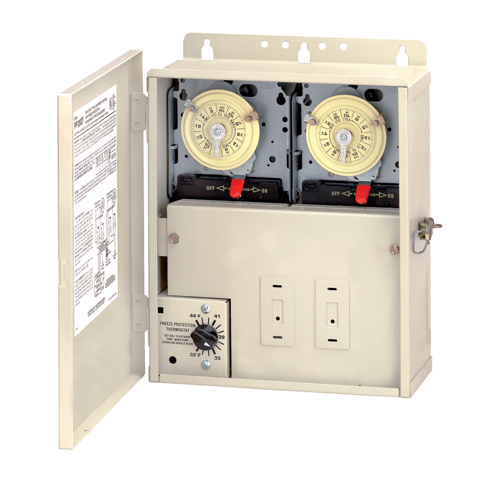 Intermatic Power Center with Two Timers Image 1