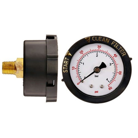 Pentair Rear Mount Gauge 0-60 PSI