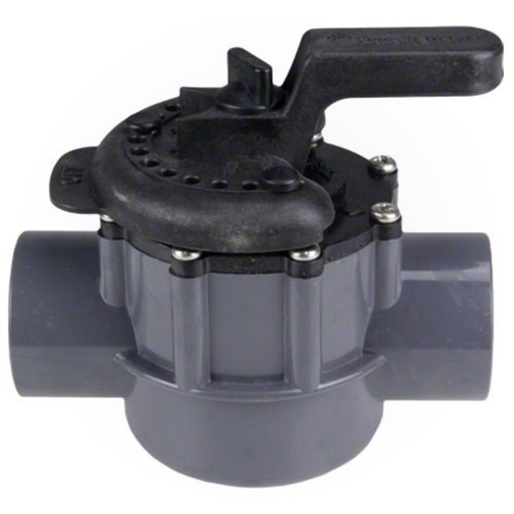 Pentair 1-1/2" 2-Way PVC Diverter Valve - Image 3