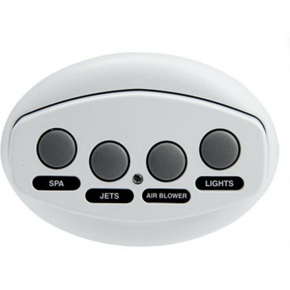Pentair IS4 Gray 4-Button Spa Remote Image 1