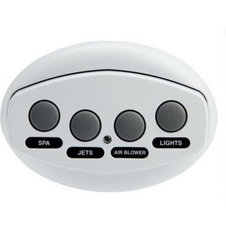 Pentair IS4 Gray 4-Button Spa Remote Image 1