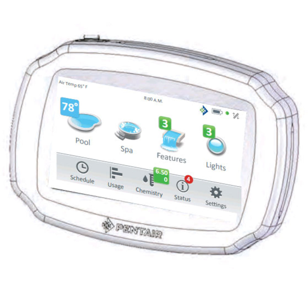 Pentair IntelliCenter Indoor Control Panel - Side View