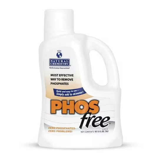 Natural Chemistry 15121NCM PHOSfree Phosphate Remover, 3 L Bottle