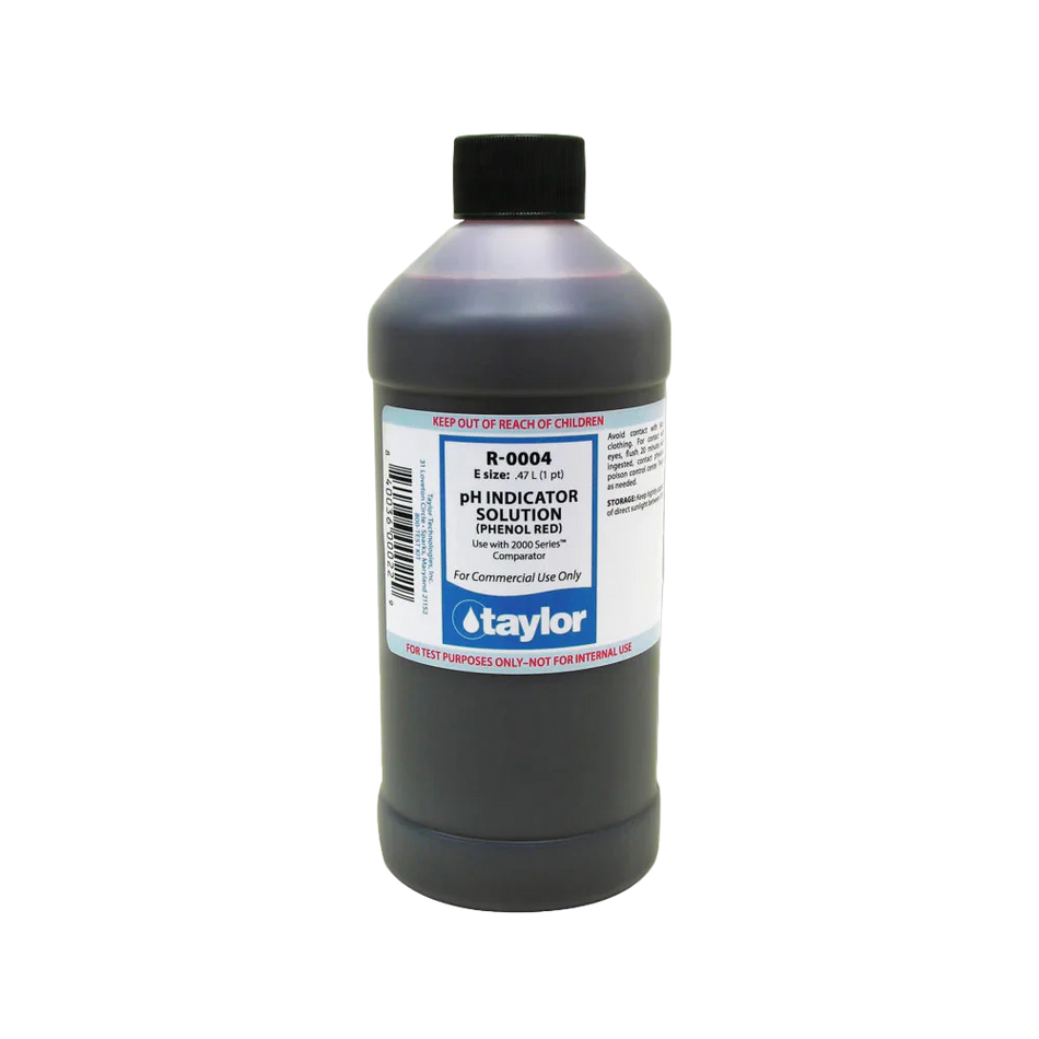 Taylor R-0004-F Ph Indicator Solution, 2000 Series, 32 Ounce