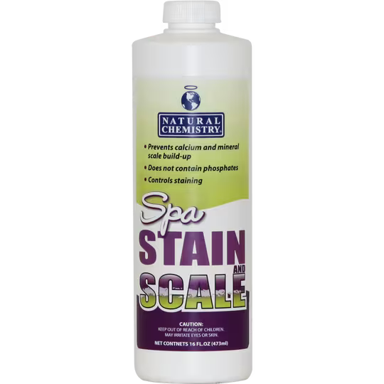 Natural Chemistry Spa Stain and Scale Control, 16 oz Bottle | 14122NCM