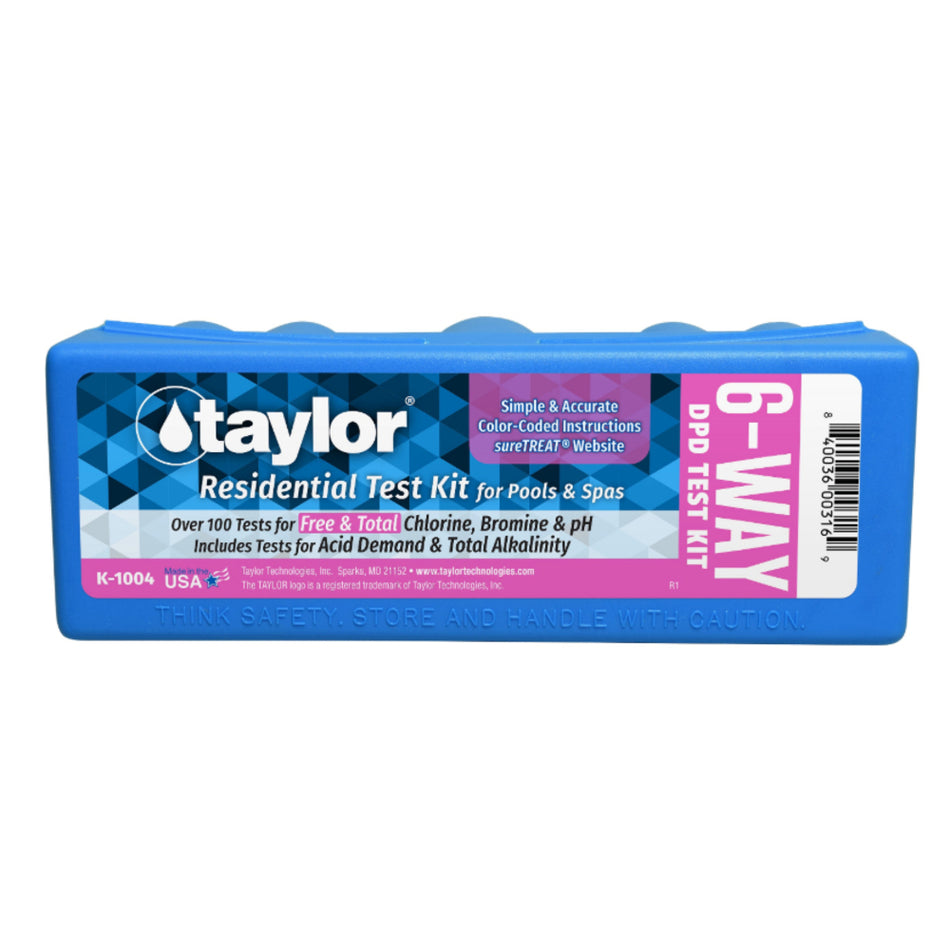 Side image of Taylor 6-Way Test Kit