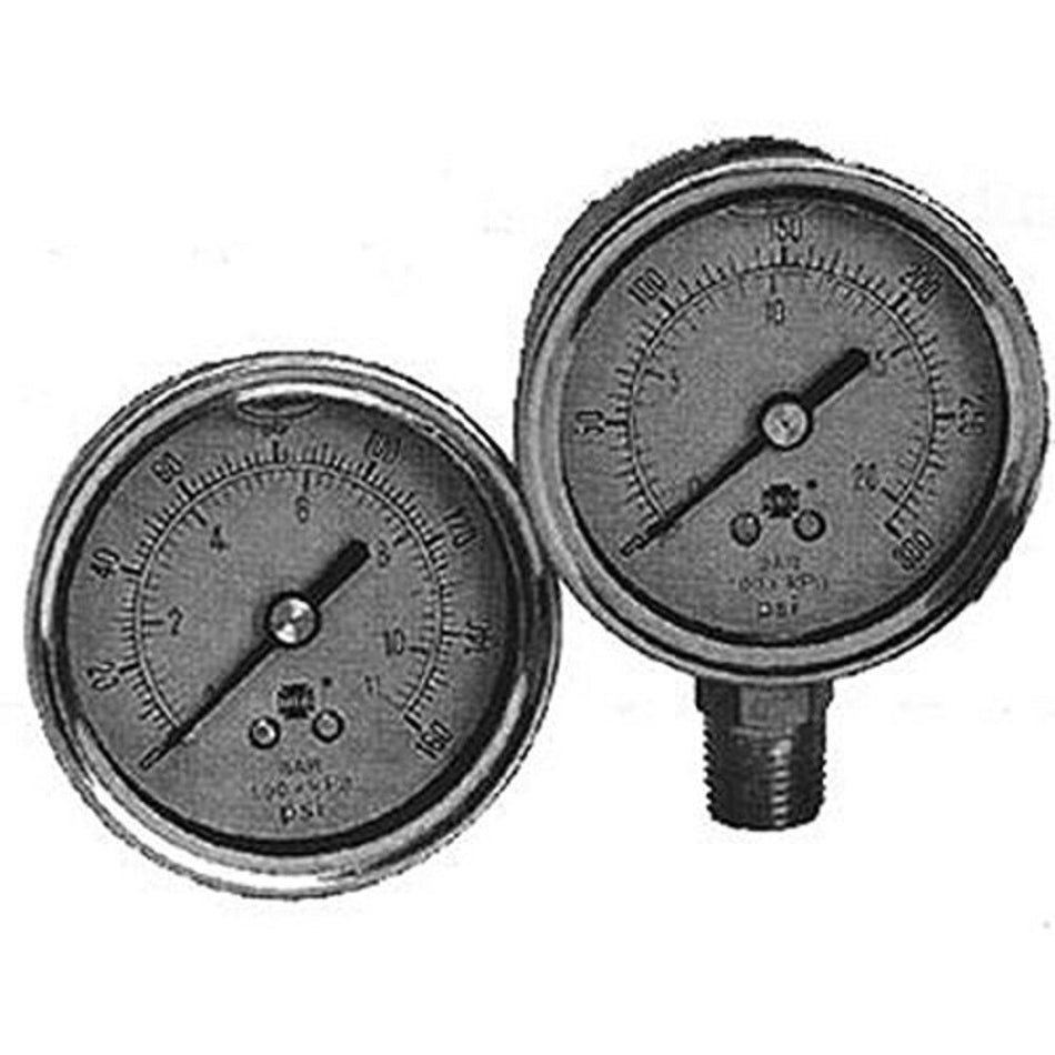 American Granby Combo Gauge SS 2.5In Liq Filled No Lead | ILCG36025-4LNL