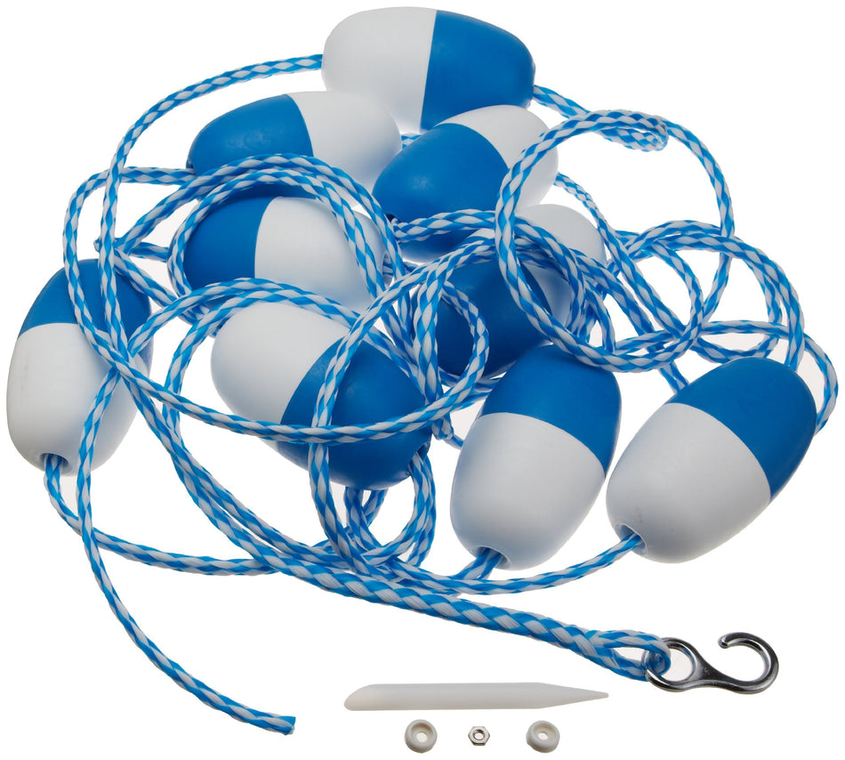 Pentair R181269 3530 Safety Float Lines with 9 Floats for 30-Feet Pool