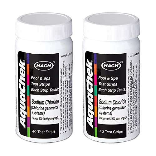 AquaChek 561161-02 Salt Value Pack Swimming Pool Test Strips, 2-Pack